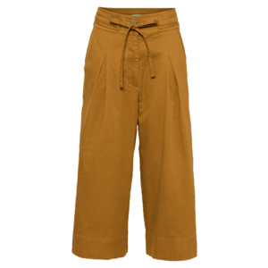 UNITED COLORS OF BENETTON Plisované nohavice karamelová vyobraziť