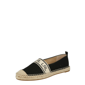 Lauren Ralph Lauren Espadrilky 'CAYLEE' čierna / béžová vyobraziť