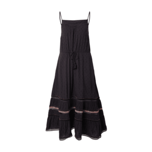 Superdry Letné šaty 'Ameera' čierna / svetlobéžová vyobraziť