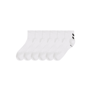 Hummel Športové ponožky 'CHEVRON' biela / čierna vyobraziť