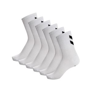 Hummel Športové ponožky 'Chevron' biela / čierna vyobraziť