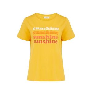 Sugarhill Brighton Tričko 'Maggie Retro Sunshine' žltá / biela / oranžová vyobraziť