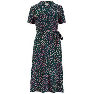 Sugarhill Brighton Košeľové šaty 'Kendra Painterly' jedľová / rosé vyobraziť