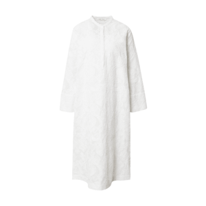 Samsoe Samsoe Košeľové šaty 'Jute' šedobiela vyobraziť