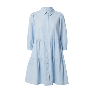 ONLY Košeľové šaty 'Amaryllis' modrá / biela vyobraziť