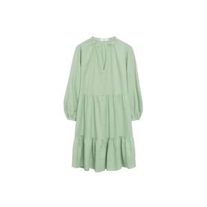 MANGO Košeľové šaty 'Jane' pastelovo zelená vyobraziť