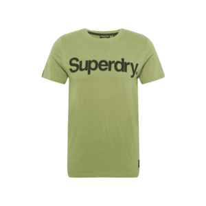 Superdry Tričko 'MILITARY' čierna / kaki vyobraziť