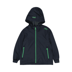 CMP Outdoorová bunda tmavomodrá / neónovo zelená vyobraziť