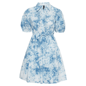 Y.A.S Košeľové šaty 'OCEAN' biela / kráľovská modrá / svetlomodrá vyobraziť