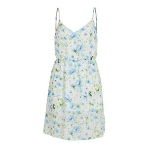 VILA Letné šaty 'Mamu' šedobiela / svetlomodrá / svetlozelená vyobraziť