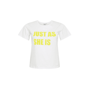 Rock Your Curves by Angelina K. T-Shirt biela / žltá vyobraziť