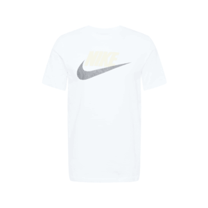 Nike Sportswear Tričko biela / béžová / sivá vyobraziť