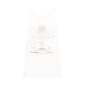 Nike Sportswear Tričko biela / zmiešané farby vyobraziť