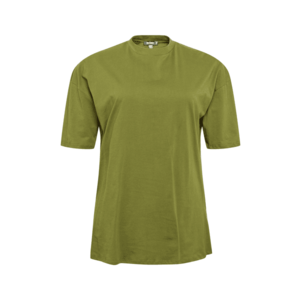 Missguided Plus Oversize tričko olivová vyobraziť