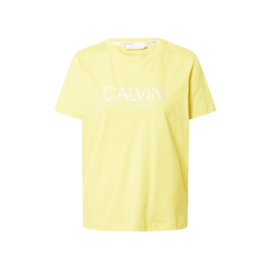 Calvin Klein Tričko žltá / strieborná / biela vyobraziť