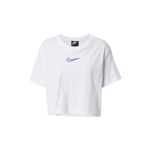Nike Sportswear Tričko biela / modrá / ružová vyobraziť
