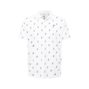 PUMA Funkčné tričko biela / čierna / svetlozelená vyobraziť