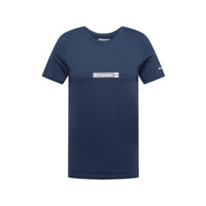 COLUMBIA Funkčné tričko námornícka modrá / biela / sivá vyobraziť