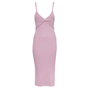 Abercrombie & Fitch Pletené šaty ružová vyobraziť
