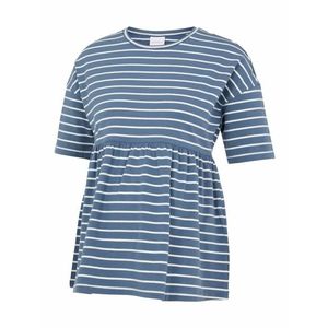 MAMALICIOUS Tričko 'Otea' modrosivá / biela vyobraziť