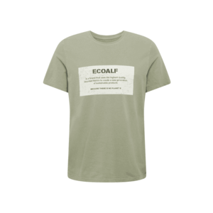 ECOALF Tričko 'NEW NATAL' svetlozelená / prírodná biela vyobraziť