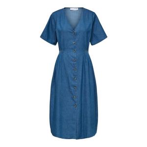 SELECTED FEMME Košeľové šaty 'Clarisa' modrá denim vyobraziť