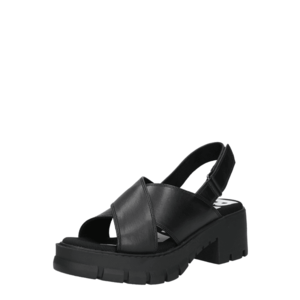 BUFFALO Remienkové sandále 'REIKA' čierna vyobraziť