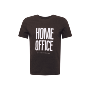 EINSTEIN & NEWTON Tričko 'Home Office' čierna / biela vyobraziť