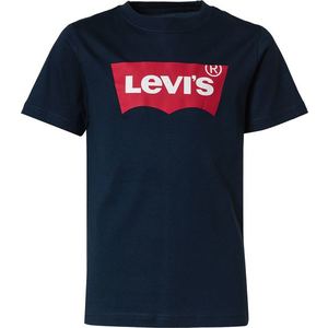 LEVI'S Tričko 'Batwing Tee' červená / tmavomodrá vyobraziť