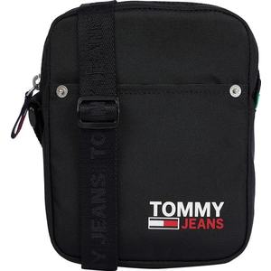 Tommy Jeans Taška cez rameno čierna / biela / červená vyobraziť