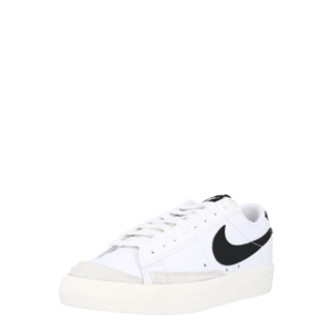 Nike Sportswear Nízke tenisky 'Blazer Low 77' biela / čierna / sivá vyobraziť