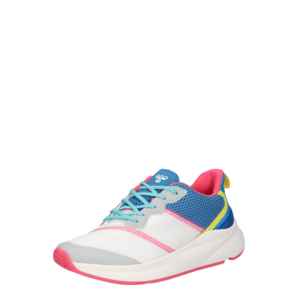 Hummel Športová obuv 'Reach LX 600' biela / kráľovská modrá / ružová / žltá vyobraziť