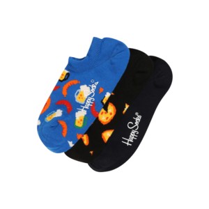 Happy Socks Ponožky 'Junk Food No Show' zmiešané farby / námornícka modrá / modrá / čierna vyobraziť