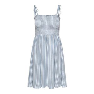 ONLY Letné šaty 'Annika' svetlomodrá / biela vyobraziť
