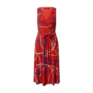 Lauren Ralph Lauren Letné šaty 'CARANA' červená / béžová / námornícka modrá / svetlobéžová vyobraziť