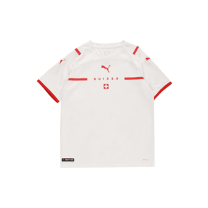 PUMA Funkčné tričko 'Schweiz' biela / červená vyobraziť