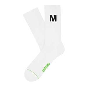 CHEERIO* Ponožky 'Alphabest M' biela vyobraziť