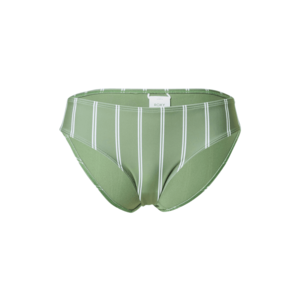 ROXY Bikinové nohavičky zelená / biela vyobraziť