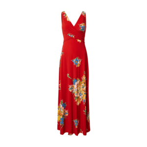 Lauren Ralph Lauren Šaty 'AARIANE' červená / zmiešané farby vyobraziť