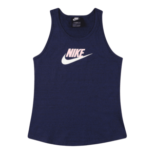 Nike Sportswear Tričko námornícka modrá / ružová / biela vyobraziť