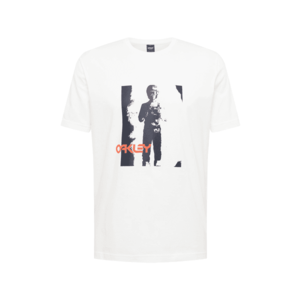 OAKLEY Funkčné tričko 'JONNY' biela / tmavomodrá / koralová vyobraziť