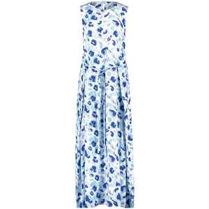 TAIFUN Letné šaty modrá / svetlomodrá / biela / fialová vyobraziť