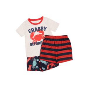 Carter's Pyžamo ohnivo červená / námornícka modrá / lososová / svetlosivá / nefritová vyobraziť