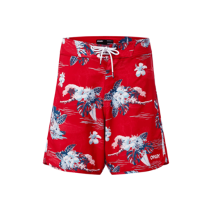 OAKLEY Surferské šortky červená / nebesky modrá / svetlomodrá / biela vyobraziť