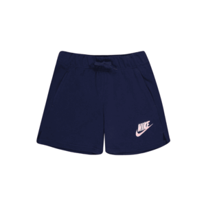 Nike Sportswear Nohavice tmavomodrá / svetloružová vyobraziť