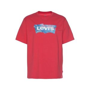 LEVI'S Tričko červená / modrá / biela vyobraziť