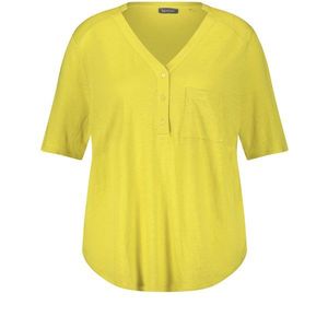 SAMOON Tričko žltá melírovaná vyobraziť