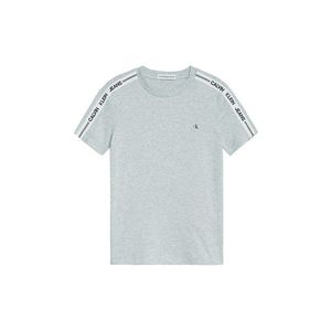 Calvin Klein Jeans Tričko sivá / biela / čierna vyobraziť