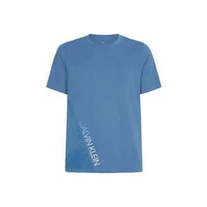 Calvin Klein Performance Funkčné tričko modrofialová / biela vyobraziť