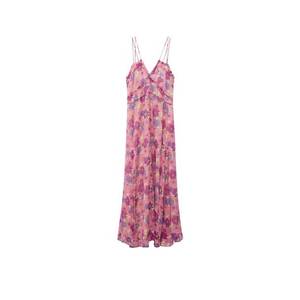 MANGO Letné šaty 'BAHIA' ružová / krémová / svetlozelená / modrofialová vyobraziť